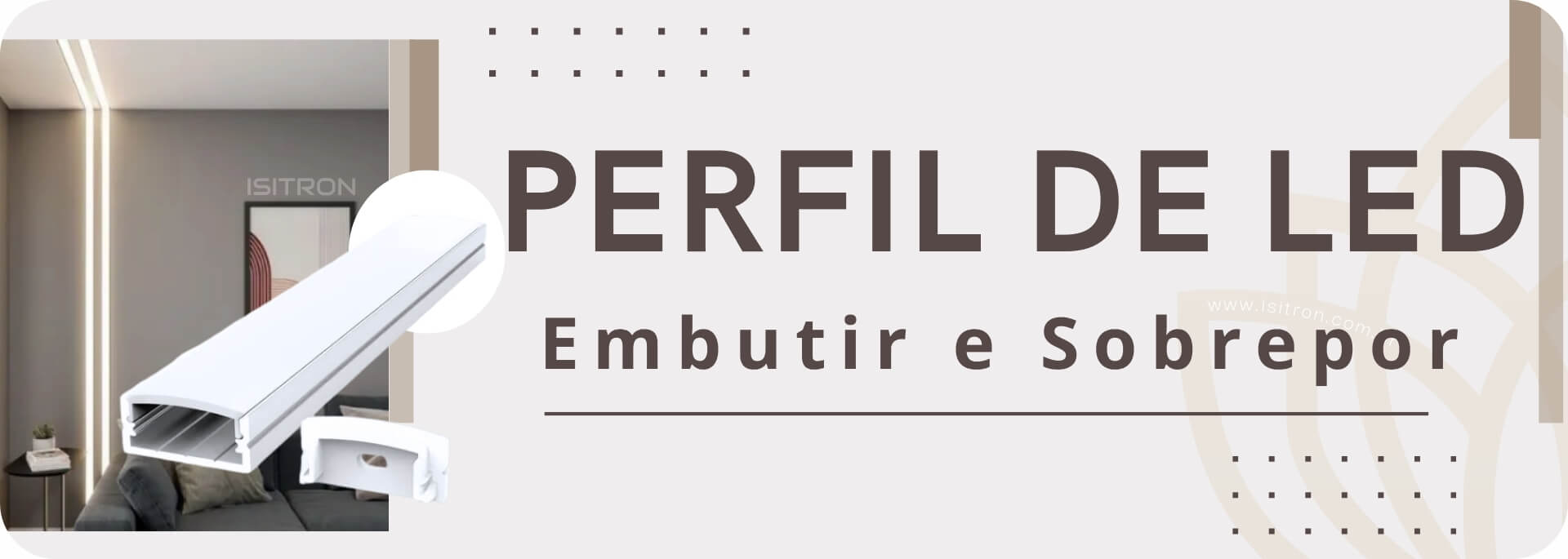 Perfil de Led @mobile