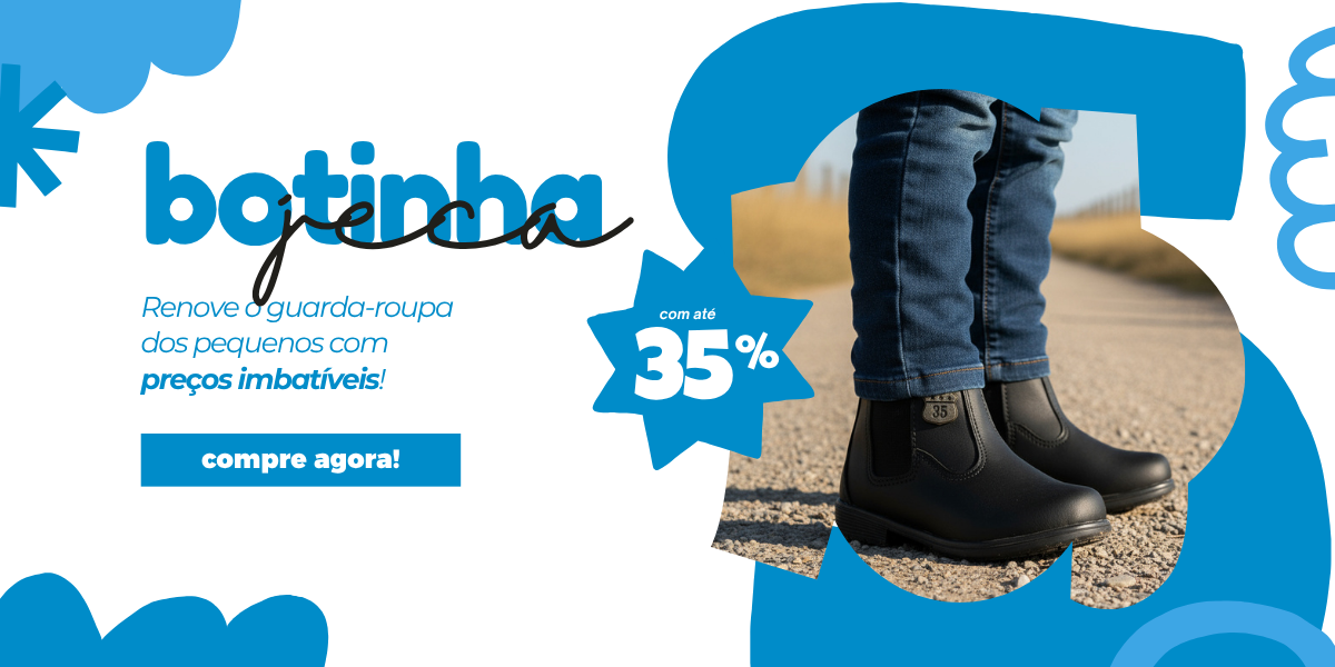 bota infantil jeca