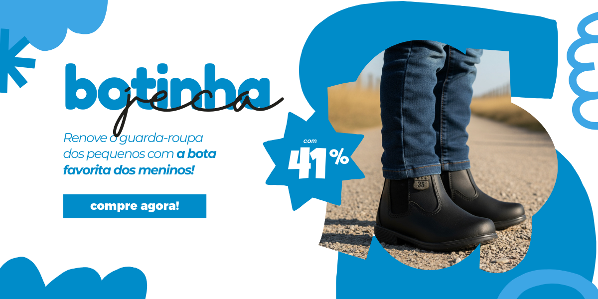 bota infantil jeca