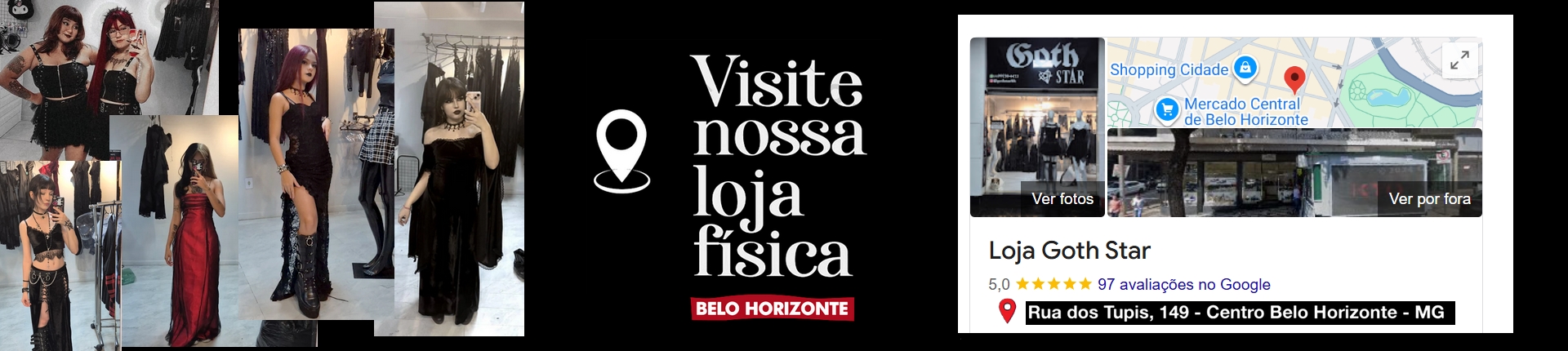 Visite nossa loja física