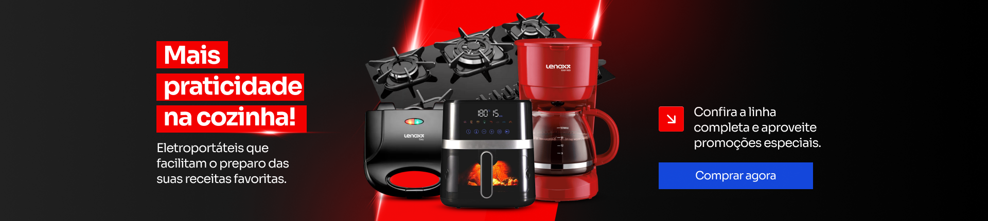 Mais praticidade na cozinha!