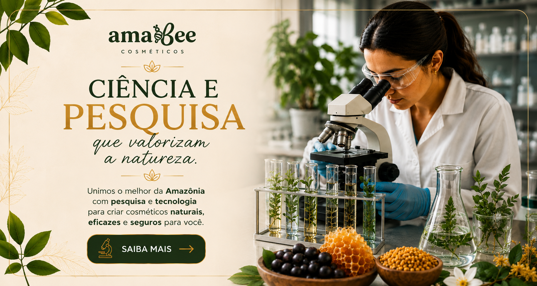 Saiba mais Ciencia e pesquisa
