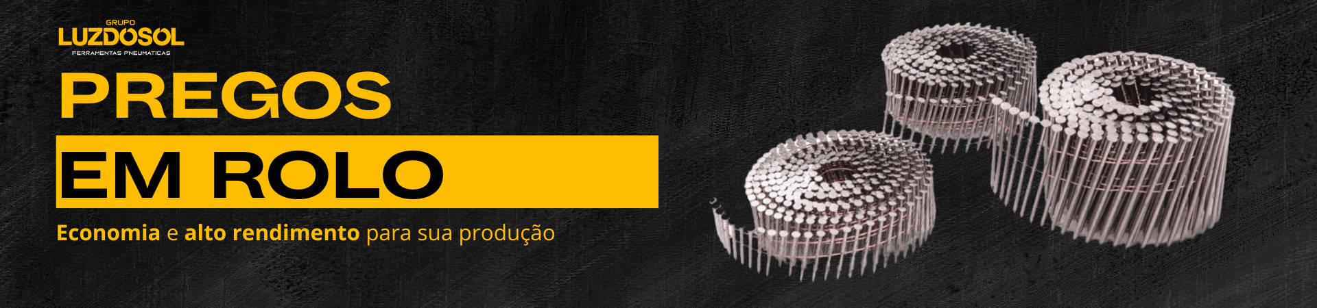 Pregos em Rolo