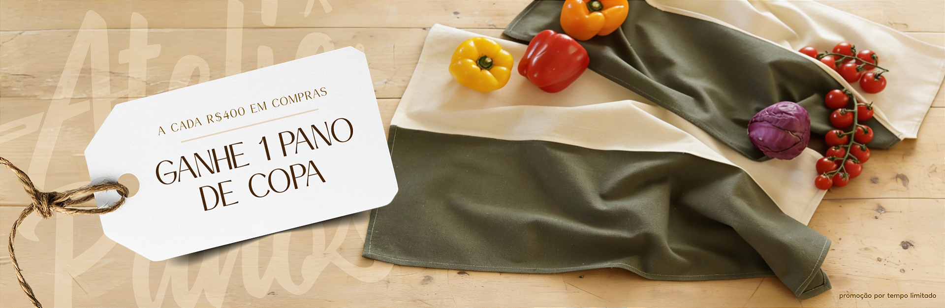 Kit Pano de Copa