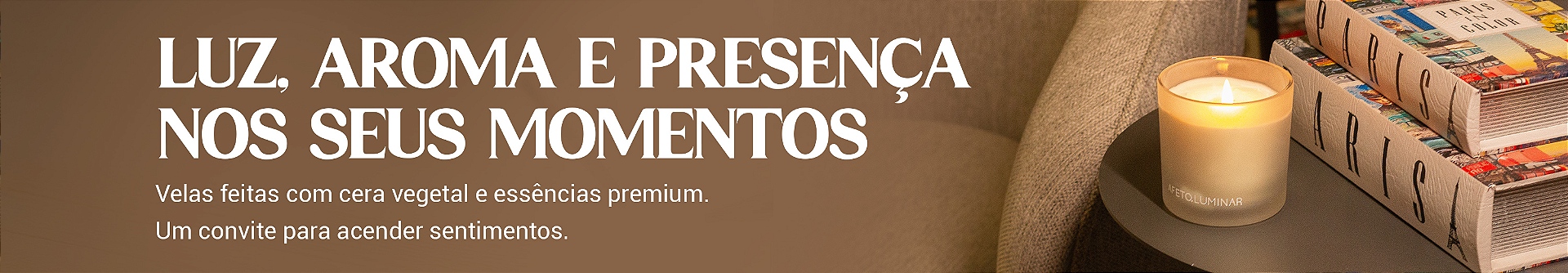 SESSAO - Velas mini e de vidro