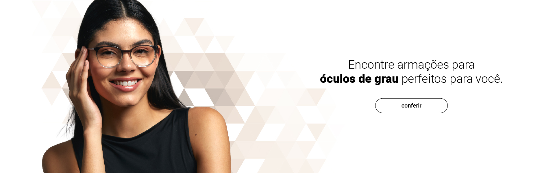 Óculos de grau masculino e feminino