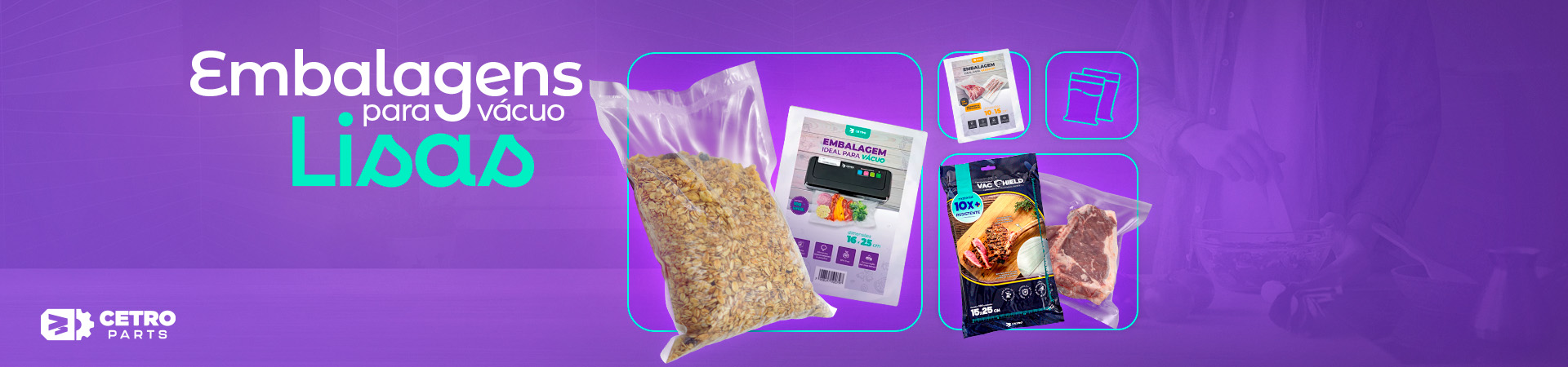 Embalagens para Vácuo Lisas @Desktop