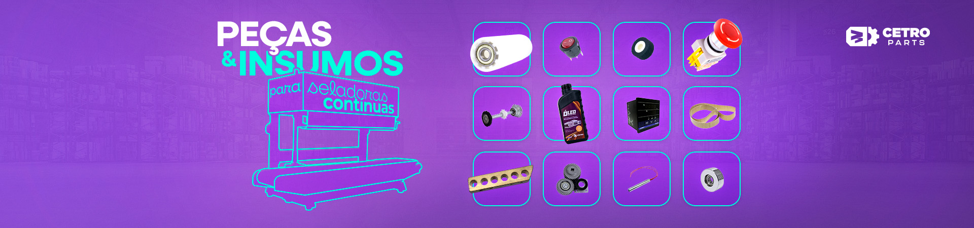 Peças para Seladoras Contínuas @Desktop