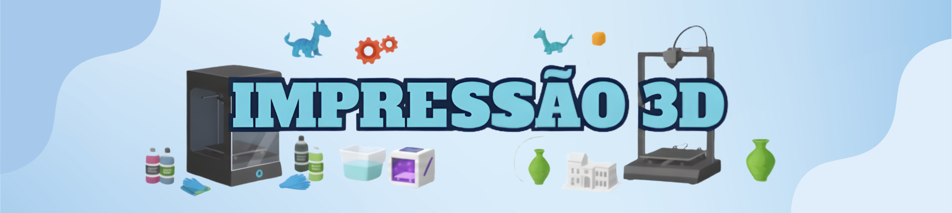 Full Banner - Impressão 3D