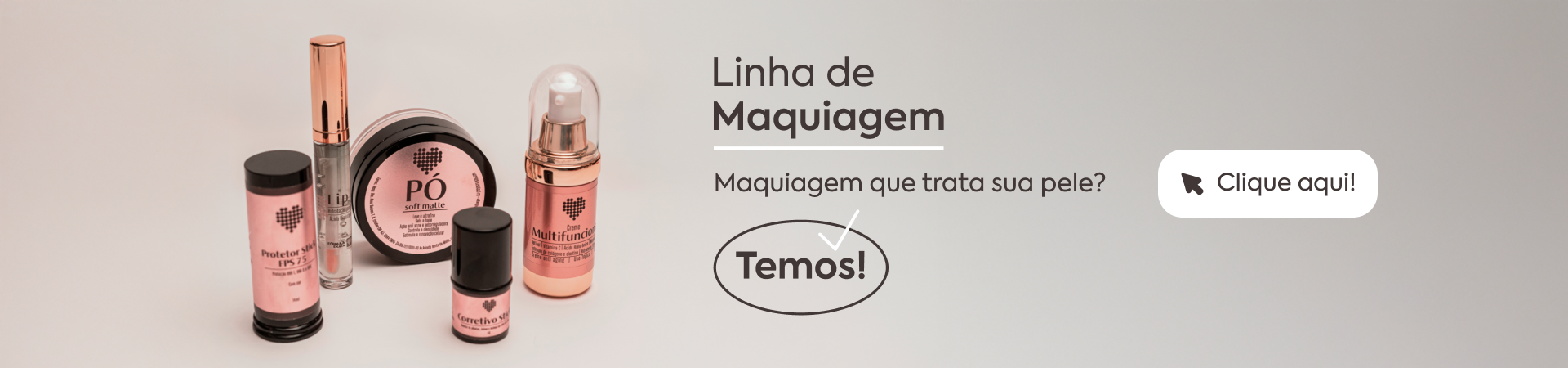 Linha de Maquiagem