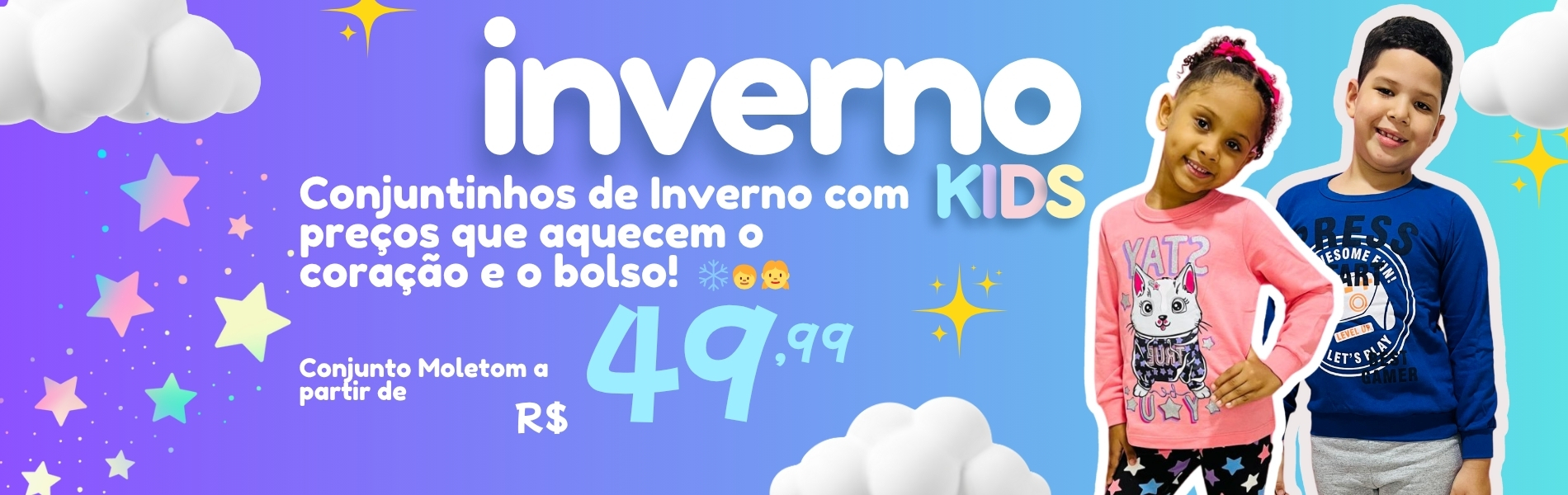 Conjunto moletom menino