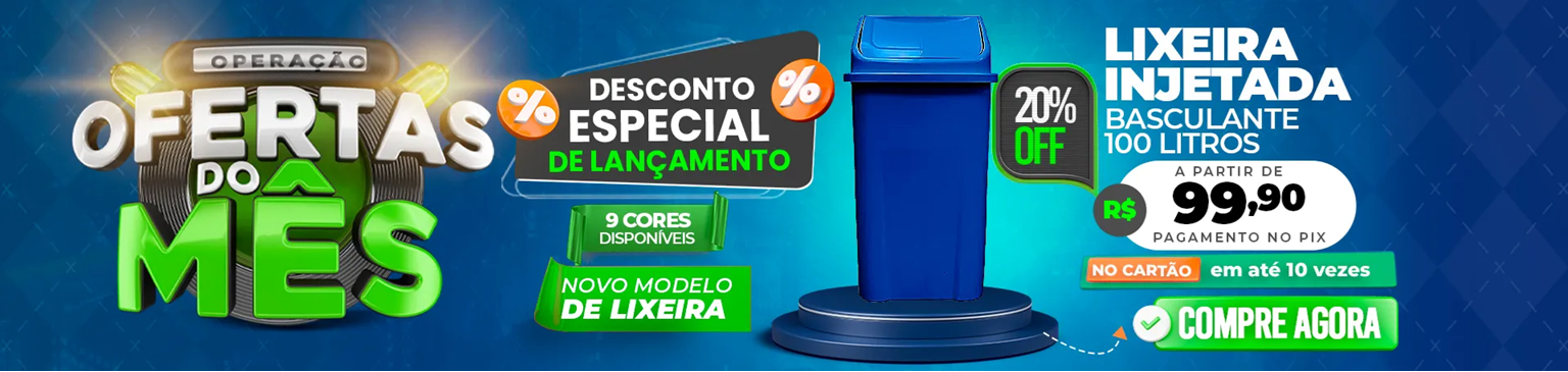 Lixeira Com Pedal