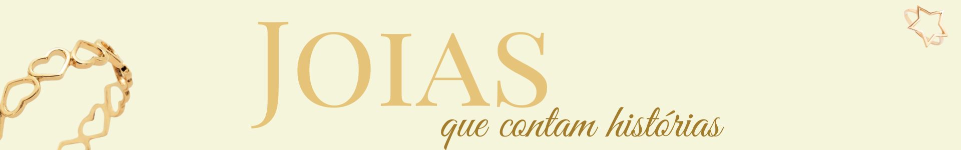 joais que contam histórias