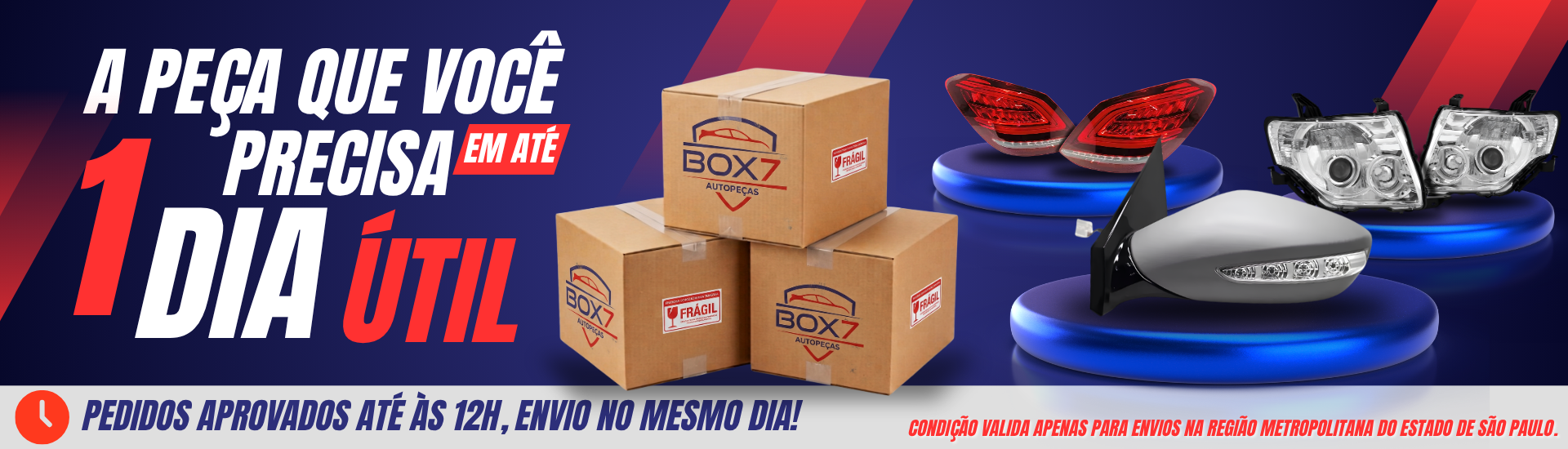 Envio expresso São Paulo