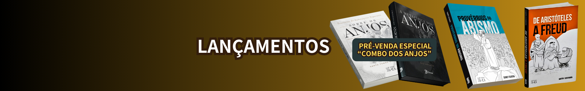 Livro Provérbios do Abismo - Sidney Silveira - Edições CI 1920x300