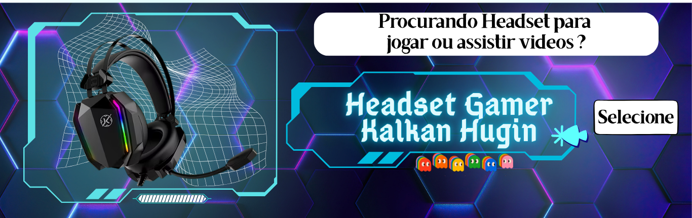 Headset Gamer Kalkan Hugin