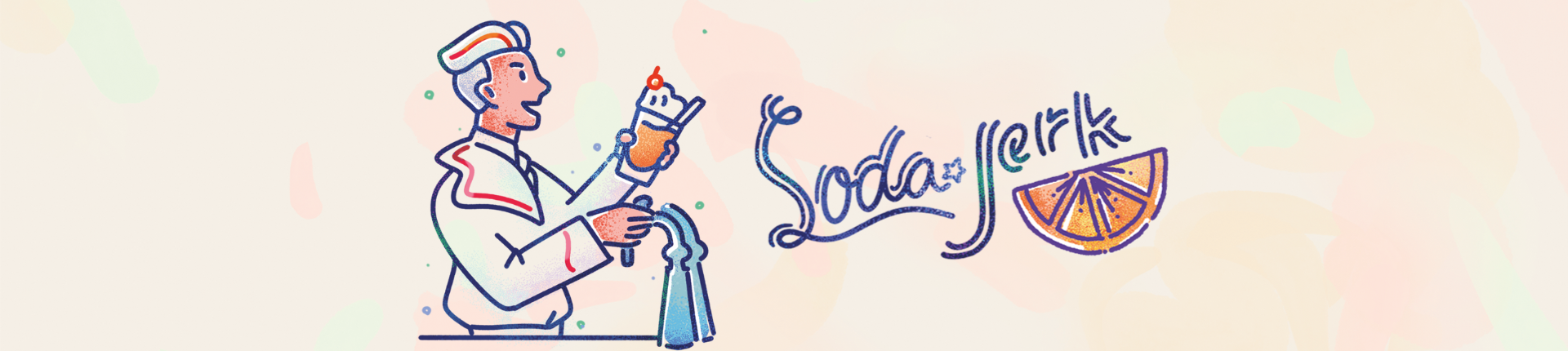 Soda Jerk Banner
