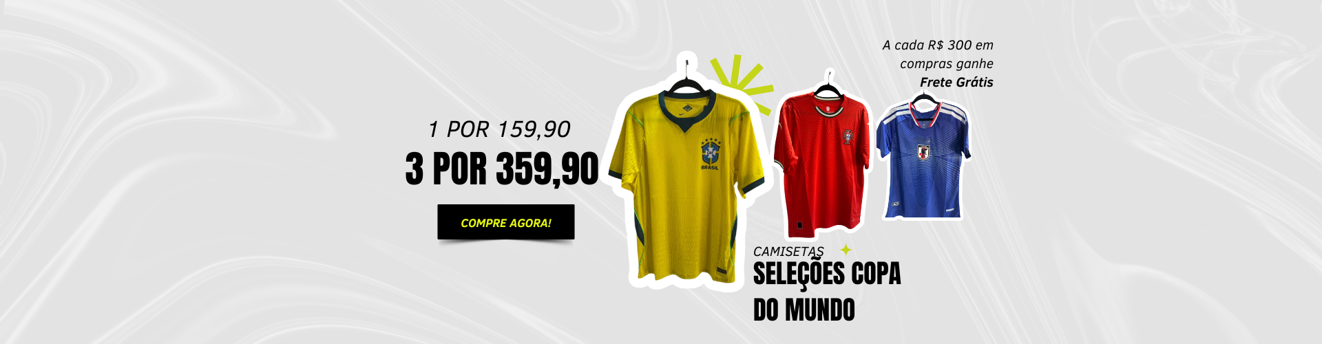 Camisetas de time @desktop