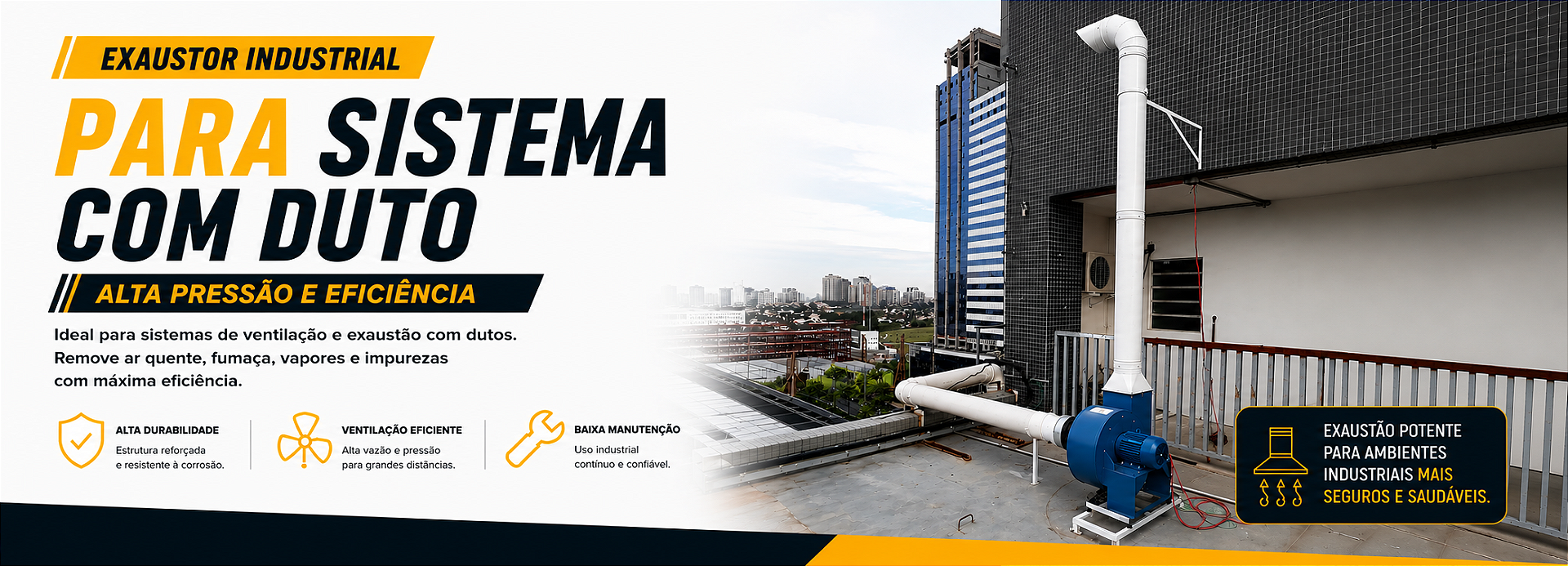 Sistema com dutos