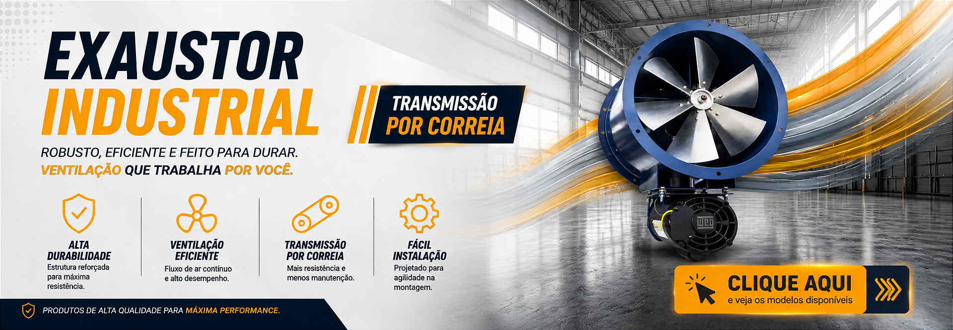 Exaustores por Transmissão