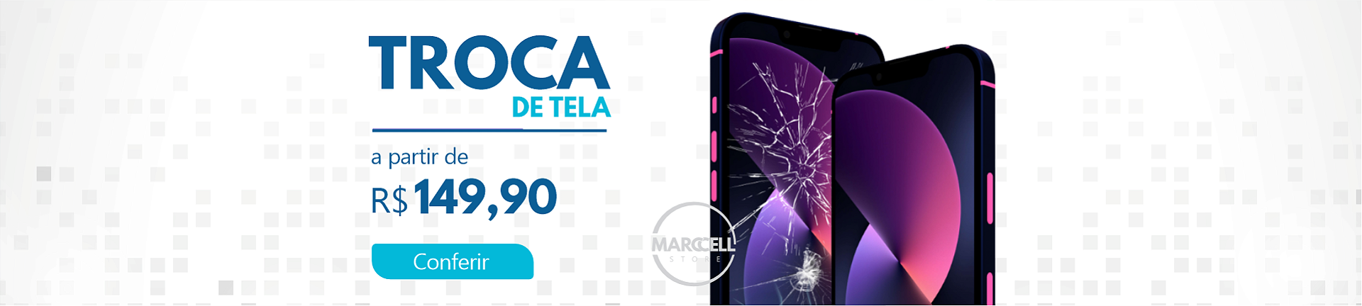 TROCA DE TELA