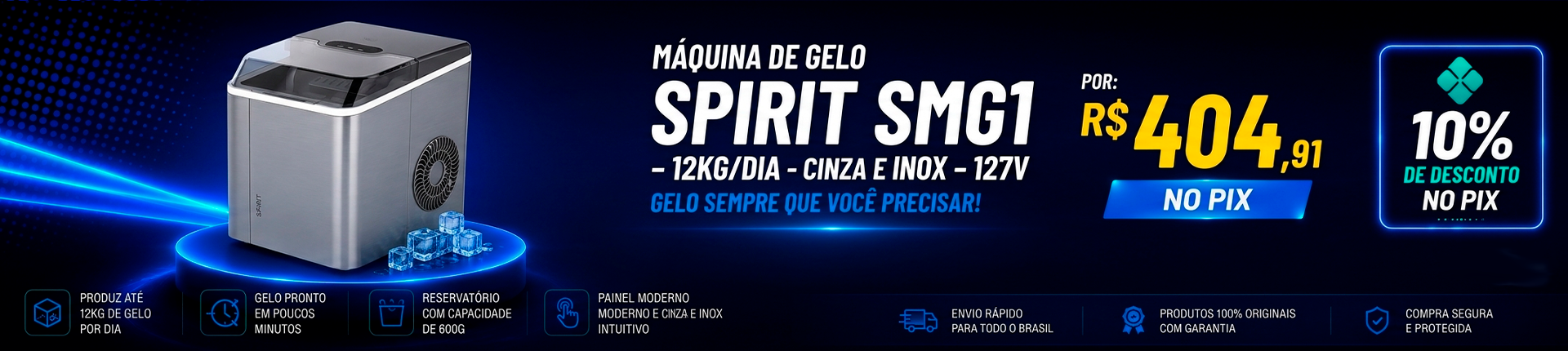 Maquina de gelo