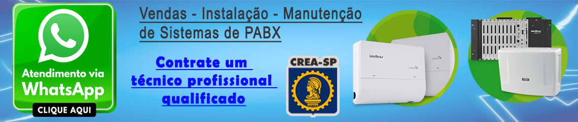 Instalação de PABX