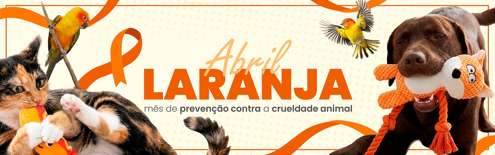 Banner Abril Laranja