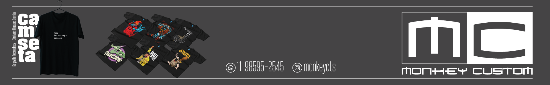 Monkey Custom Estamparia