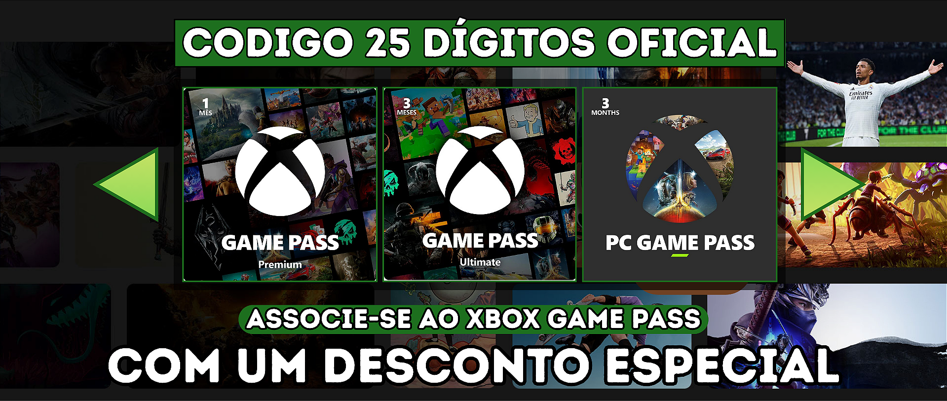 XBOX GAME PASS BANNER CATEGORIA