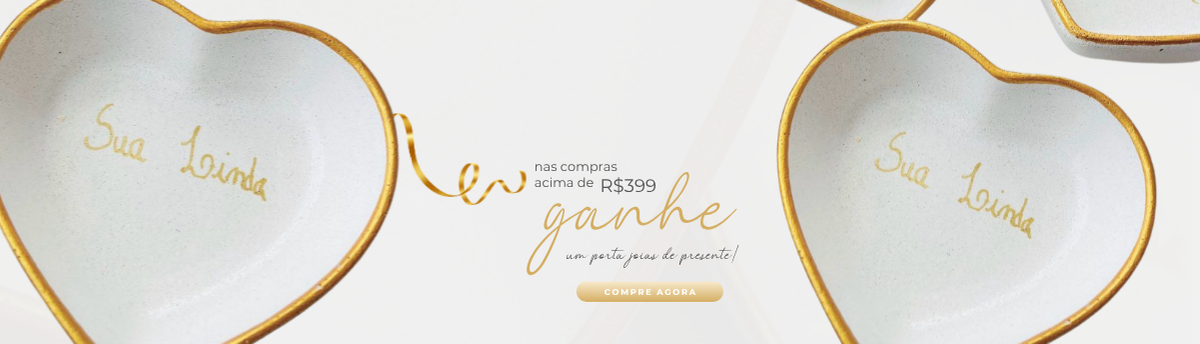 Porta Joias Compras acima de 399