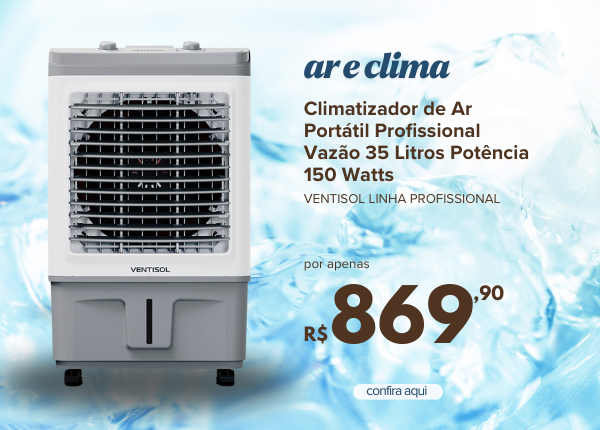 climatizador ventisol 35 litros mobile
