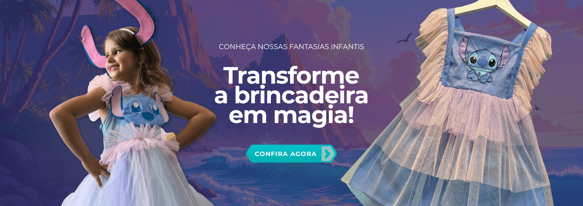 Vestido do Stitch