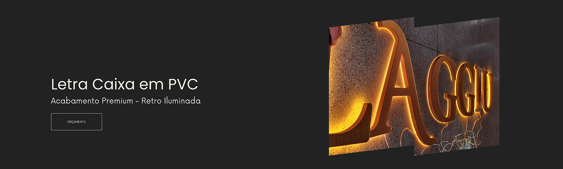 Pvc Expandido Retro Iluminado