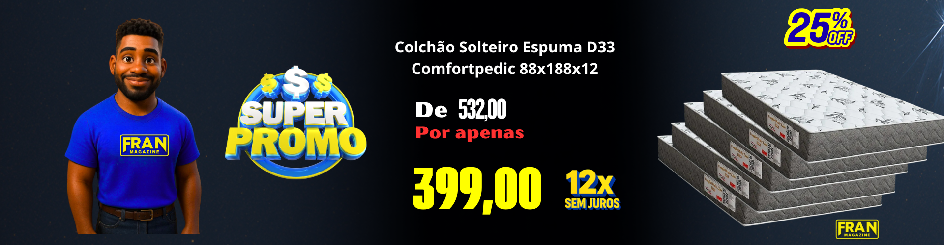 colchao solteiro