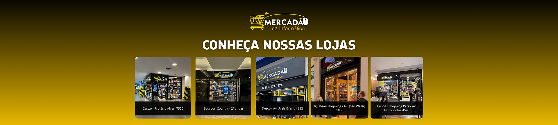 Nossas lojas v2 parte 2