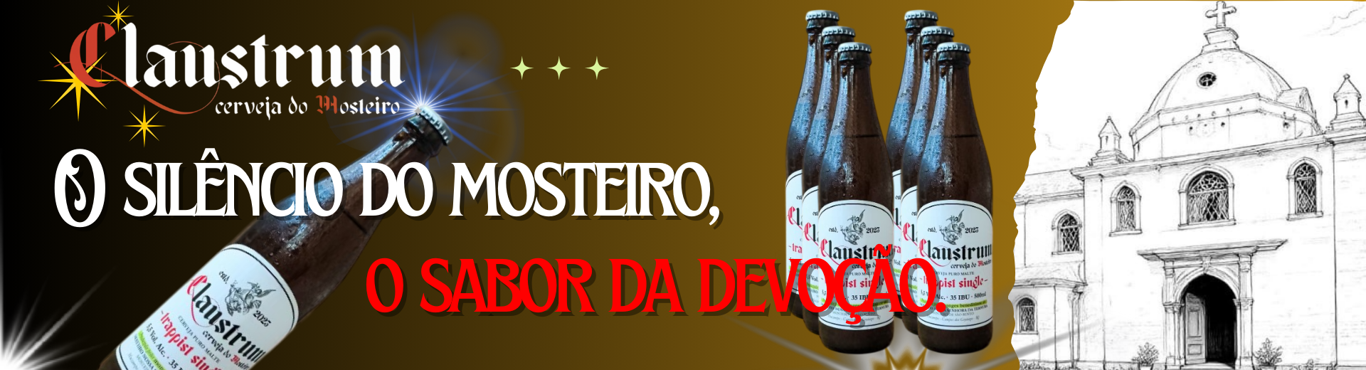 Cerveja Trappista Clasutrum