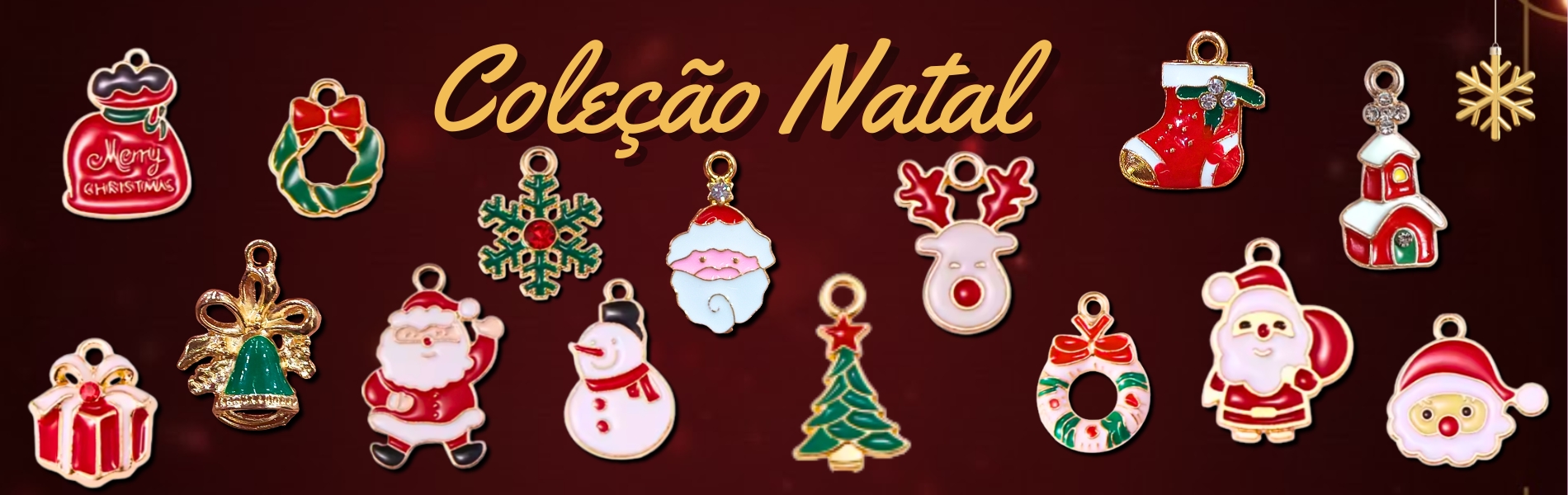 pingentes de natal
