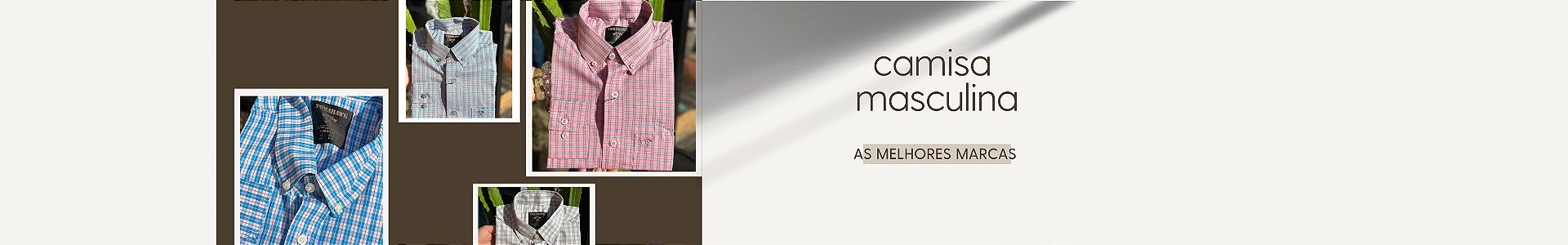 camisa masculina