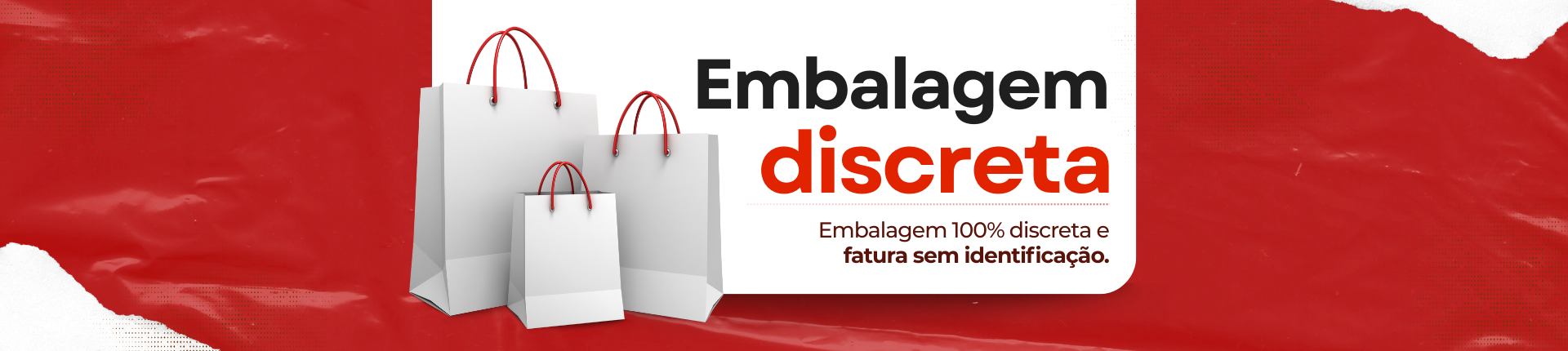 banner embalagem