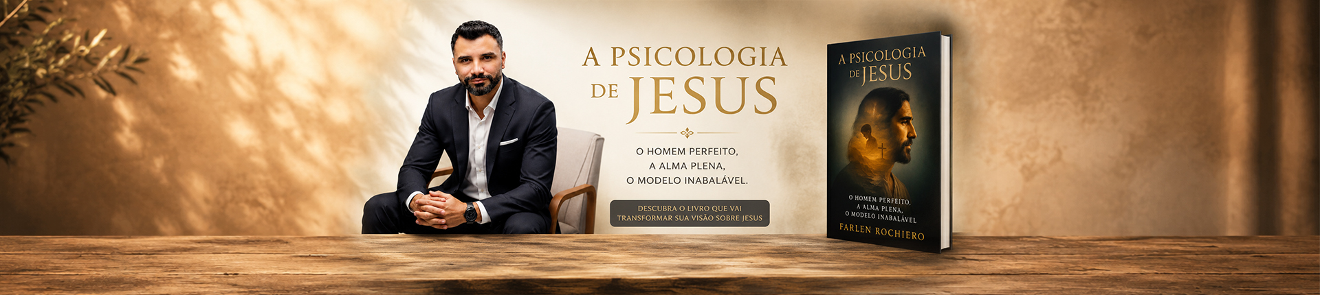 A PSICOLOGIA DE JESUS: O HOMEM PERFEITO, A ALMA PLENA, O MODELO INABALÁVEL