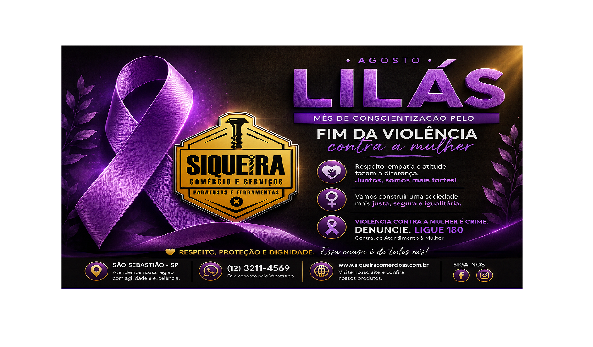 Agosto lilas