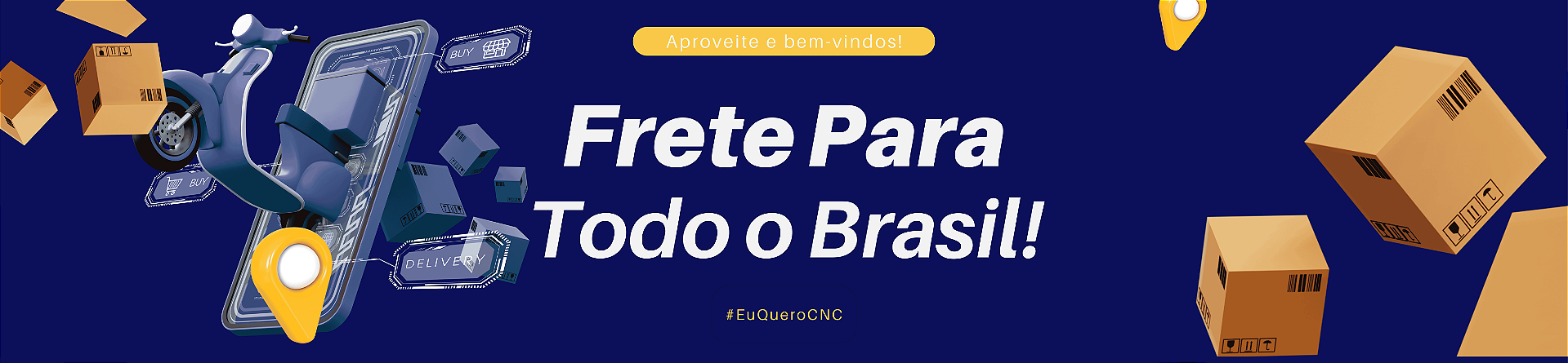 Entrega em Todo Brasil
