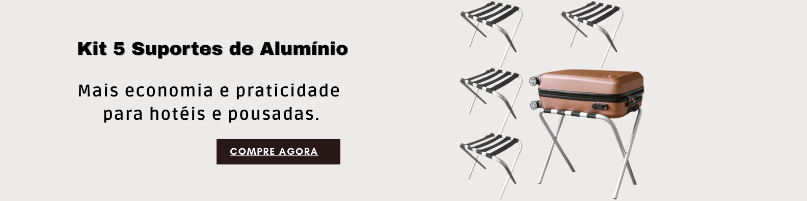 Kits suporte alumínio