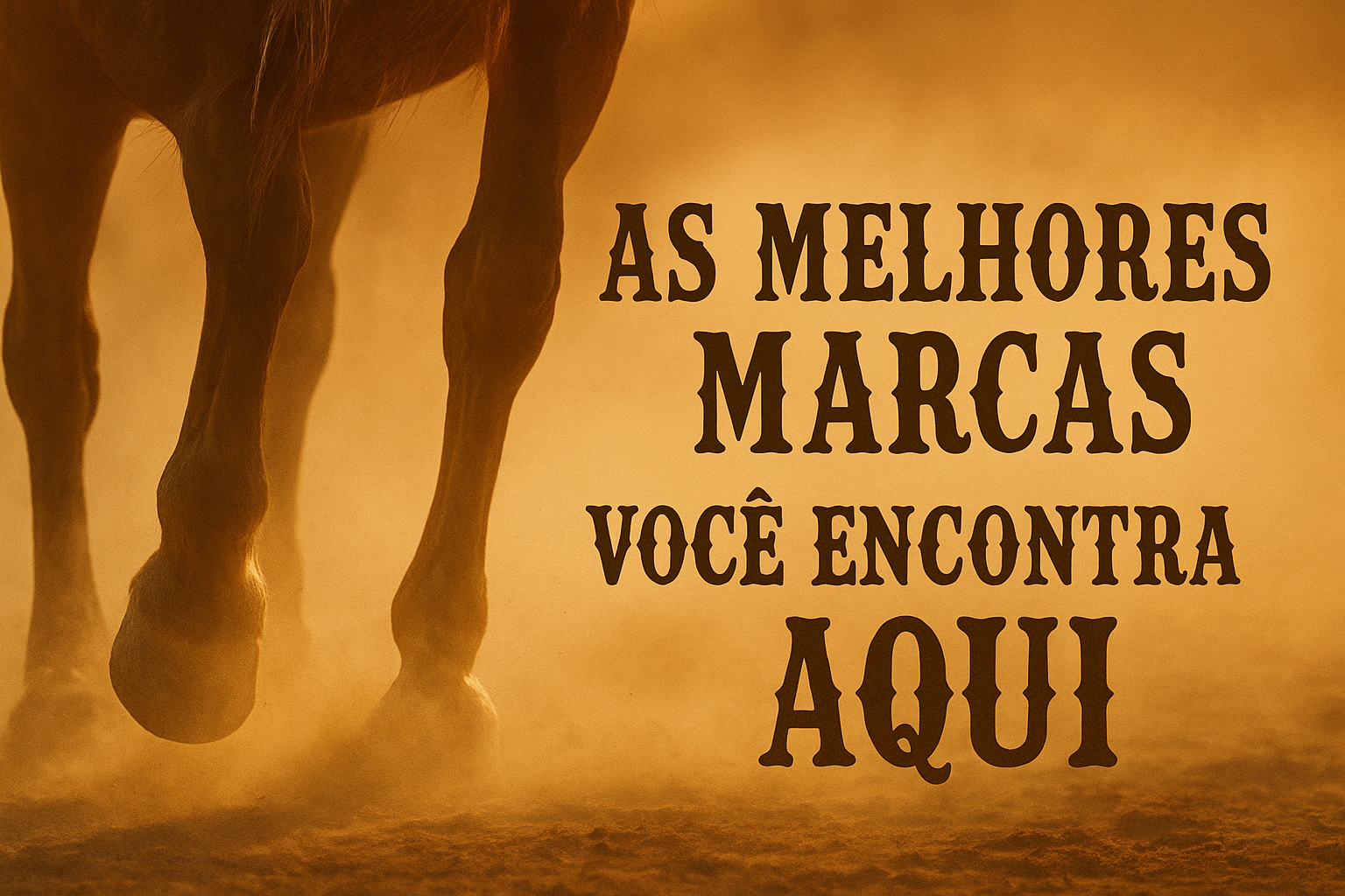 BANNER CAVALO