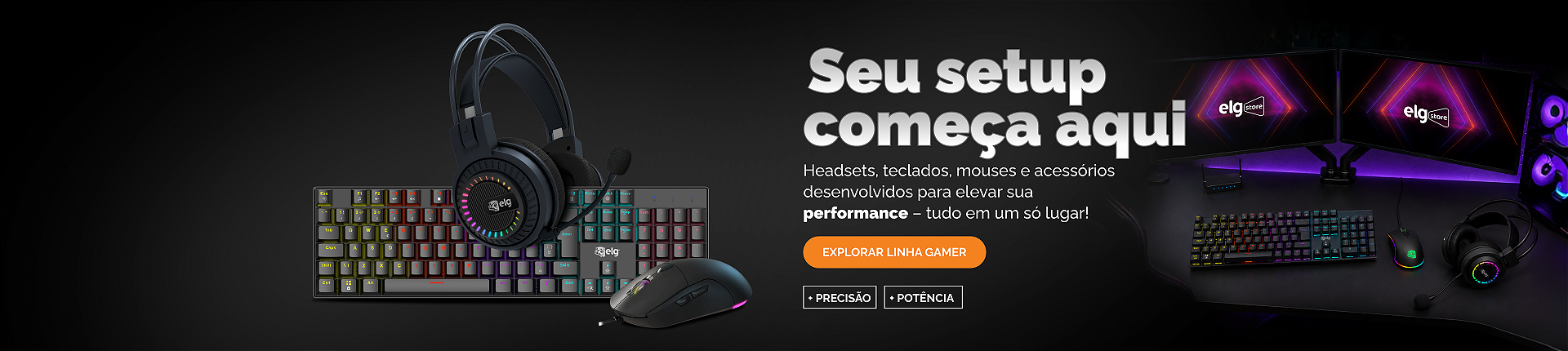 Banner Linha Gamer