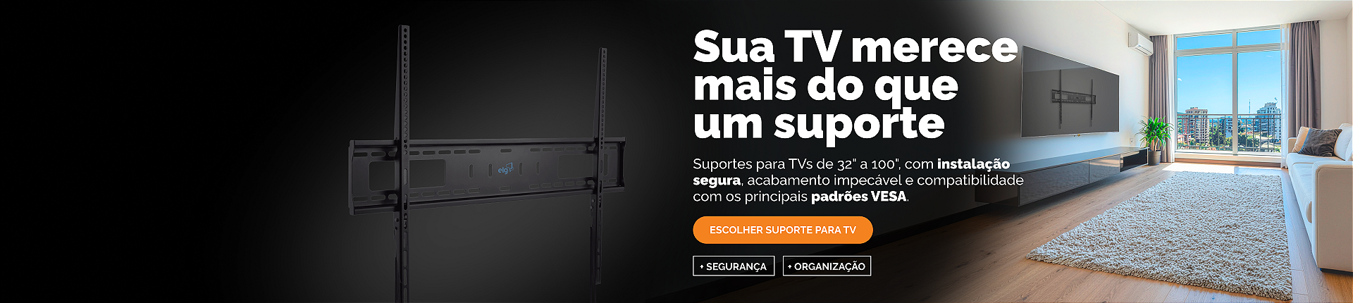 Banner Suportes TV