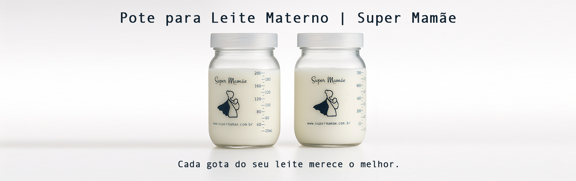 Pote para Leite Materno
