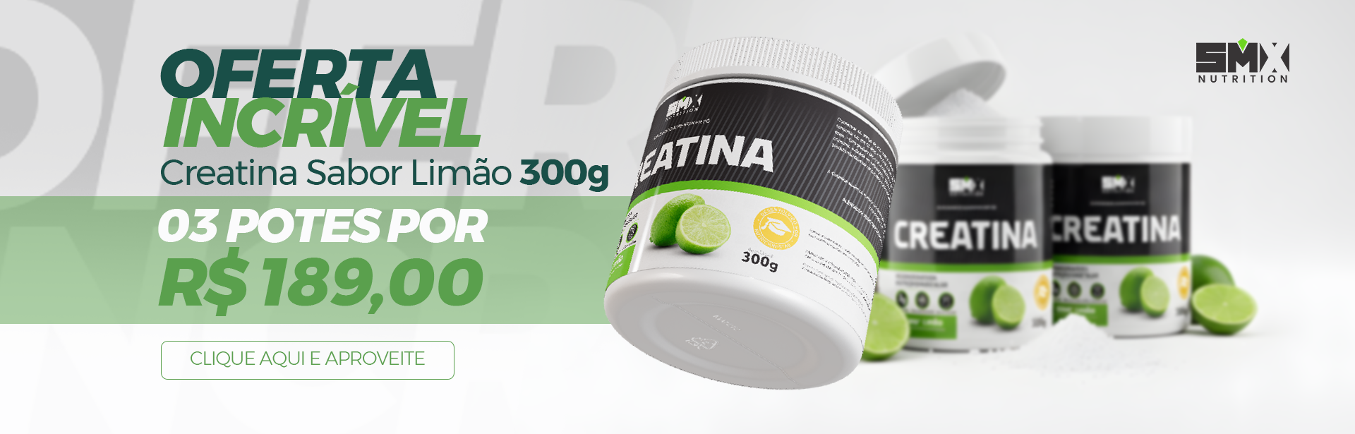 Oferta Creatina Limão