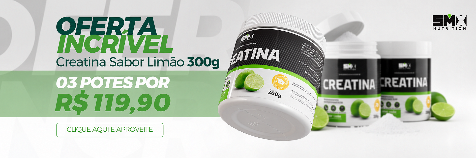 Oferta Creatina Limão